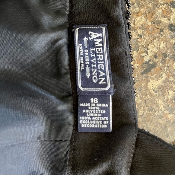 LITTLE BLACK DRESS, NWT. AMERICAN LIVING DRESS. SIZE 16. - Picture 8 of 8